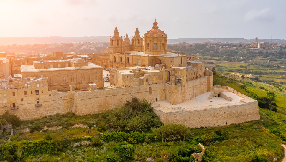 St. Paul's Cathedral in Mdina, Malta