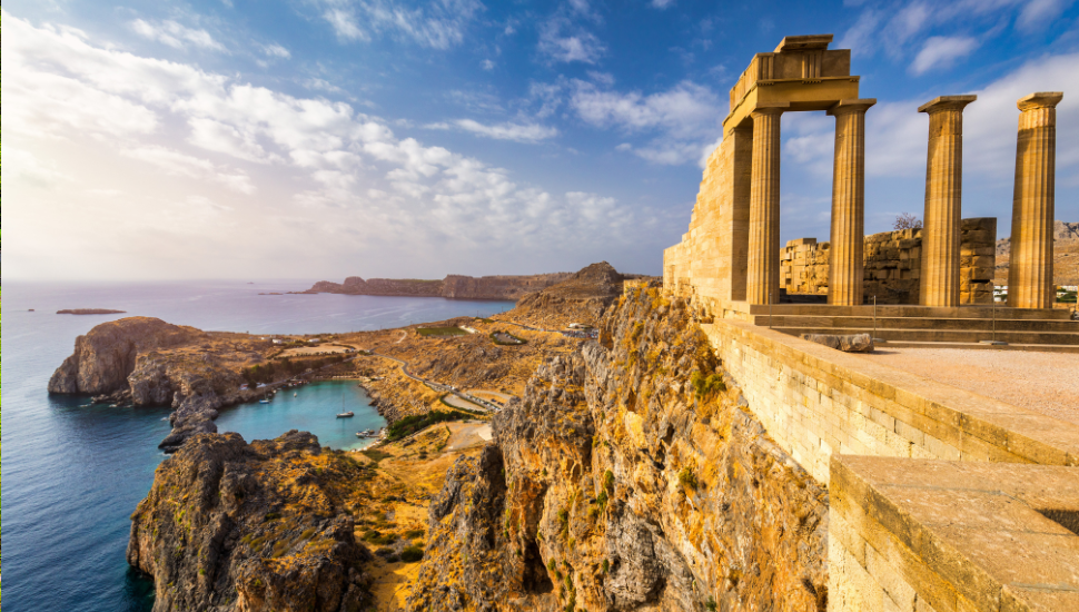 Ruins of Acropolis of Lindos, Rhodes