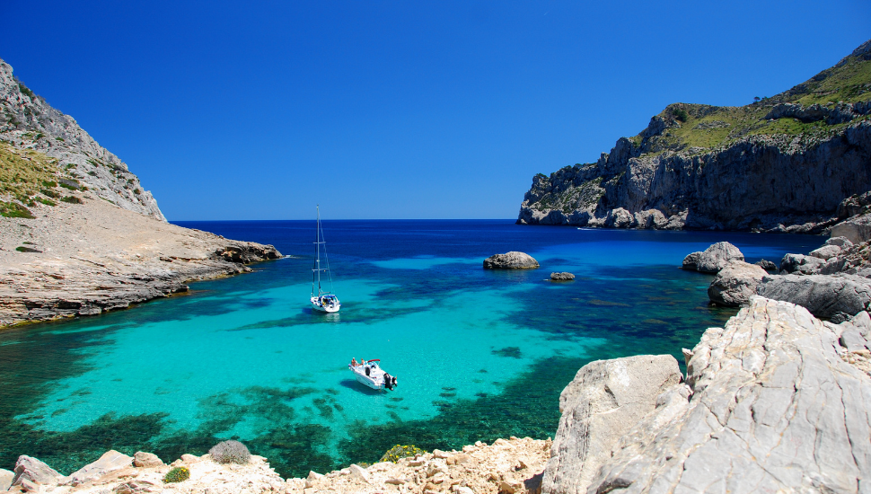 Bay in Mallorca