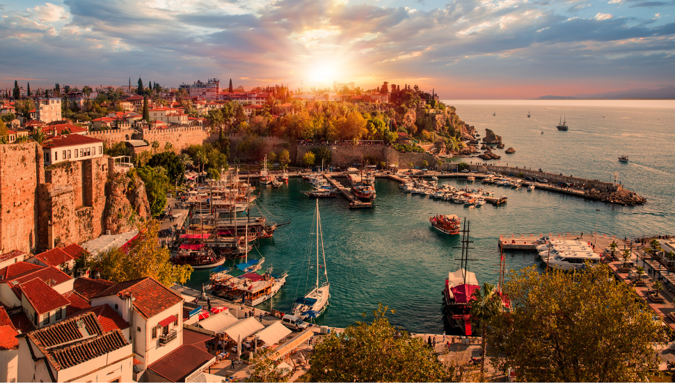 Old Town in Antalya, Turkey