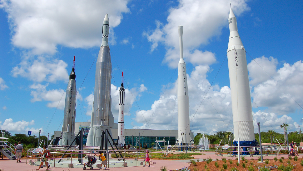 Rockets at Kennedy Space Center