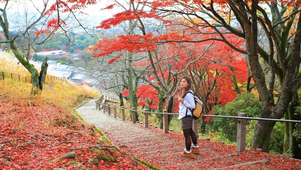 Backpacker in Japan