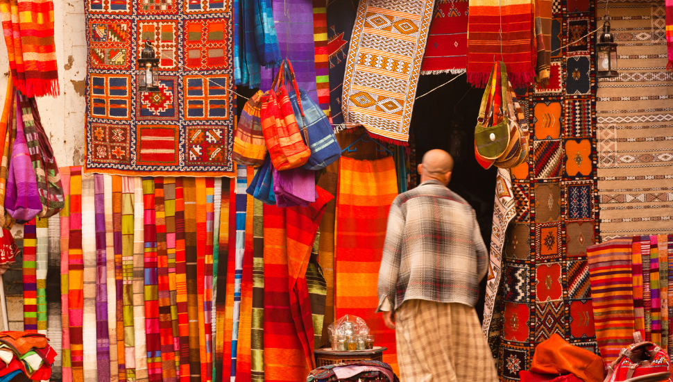 Souk in Morocco