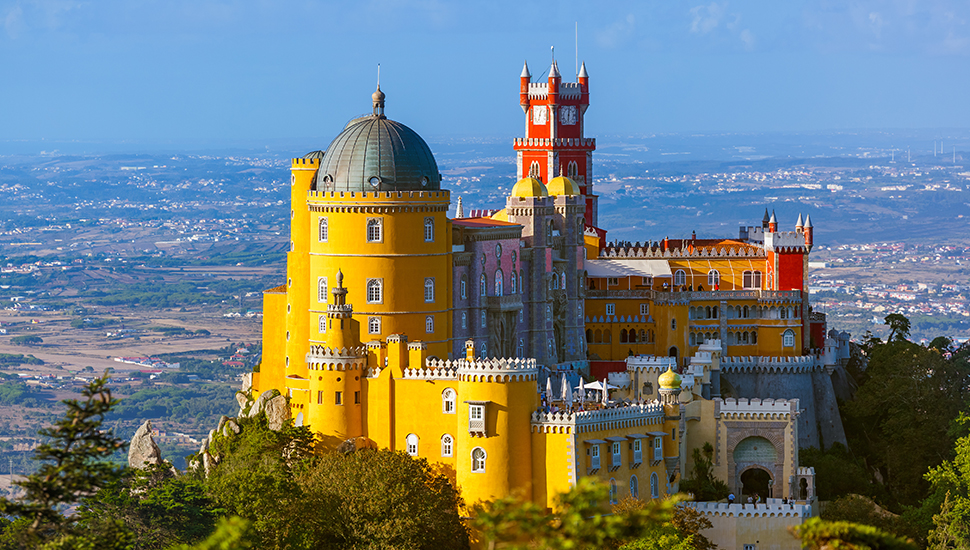 Pena Palace in Sintra, Portugal