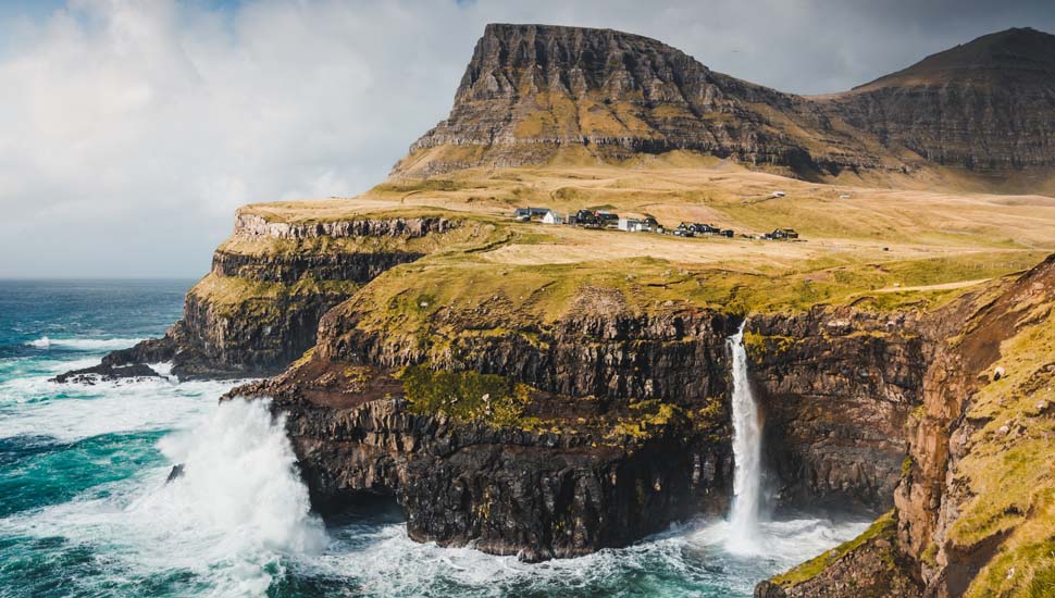 Mulafossur Waterfalls