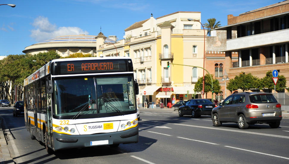 Airport bus service