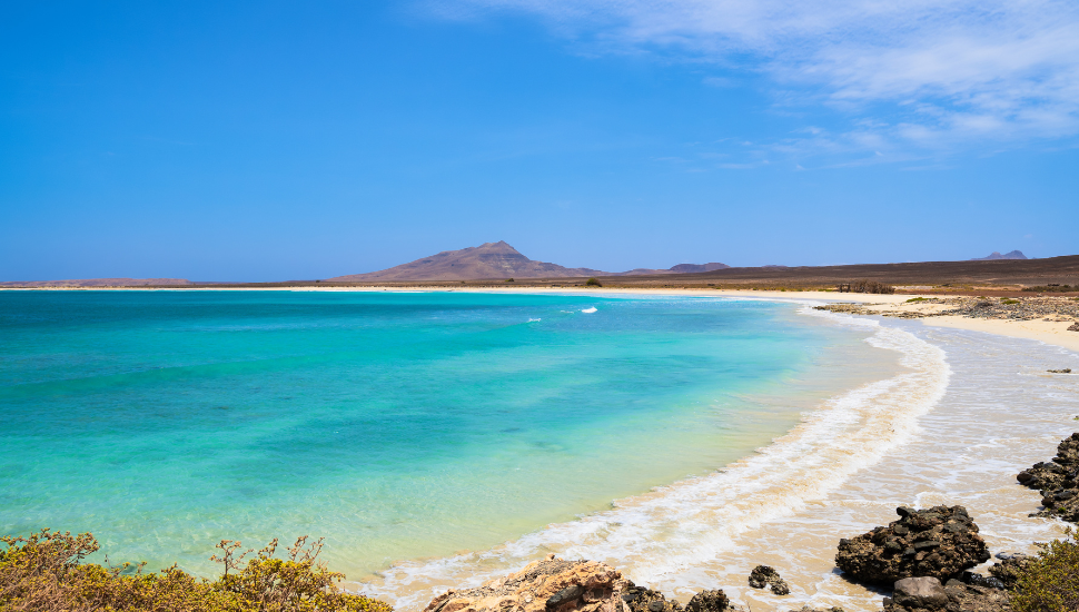 Beach on Boa Vista, Cape Verde