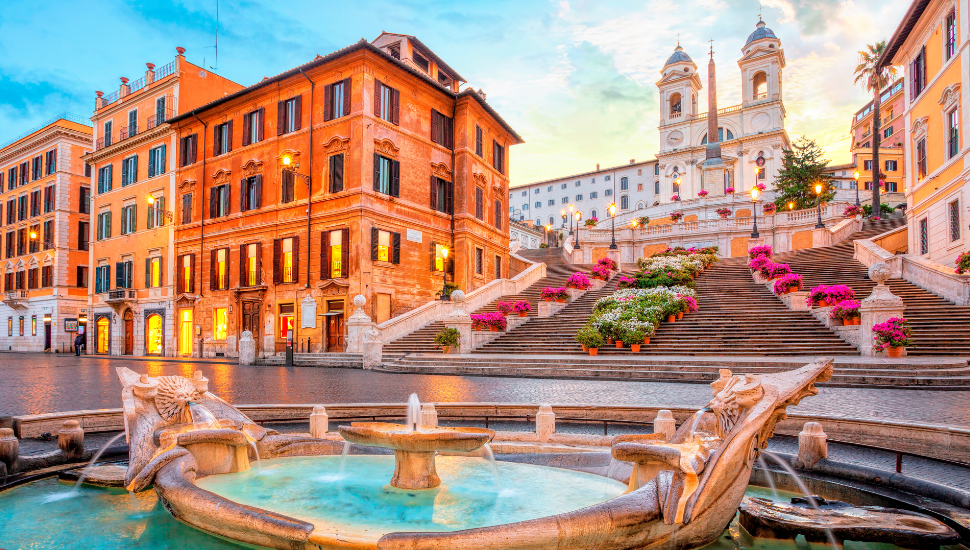 Spanish Steps, Rome, Italy