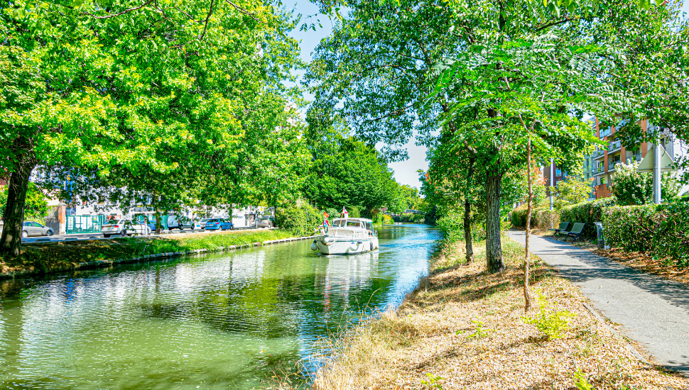 Canal du Midi, South of France