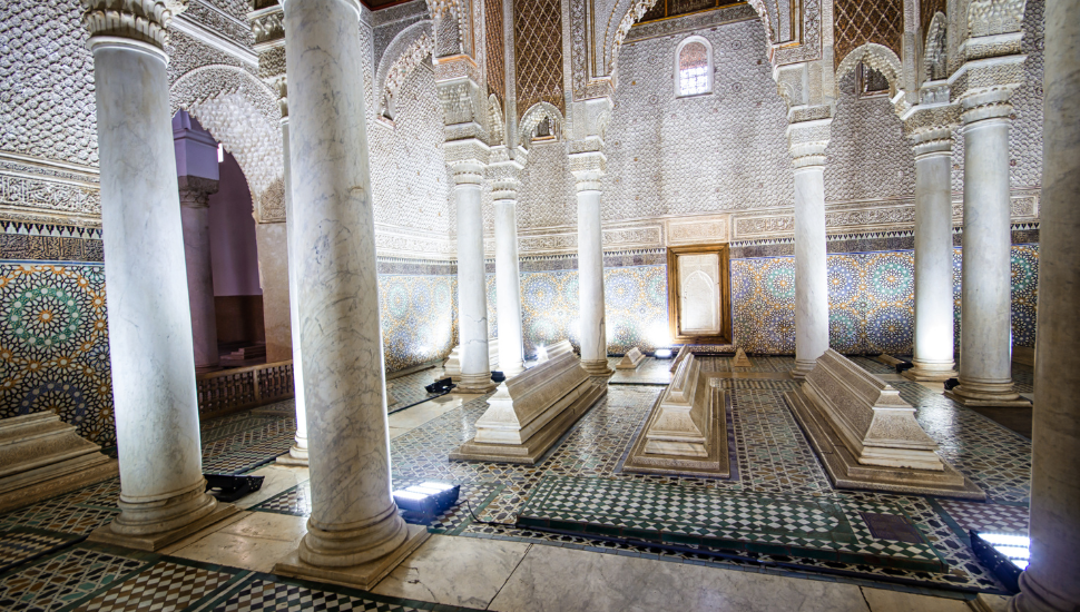 Saadian Tombs, Marrakech, Morocco