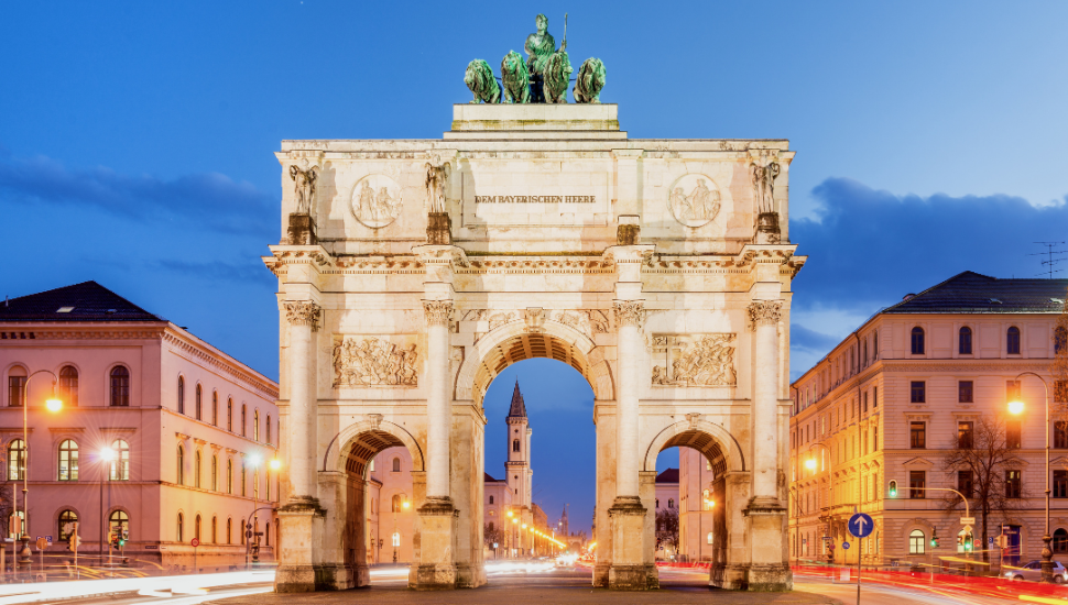 Munich Victory Gate, Germany