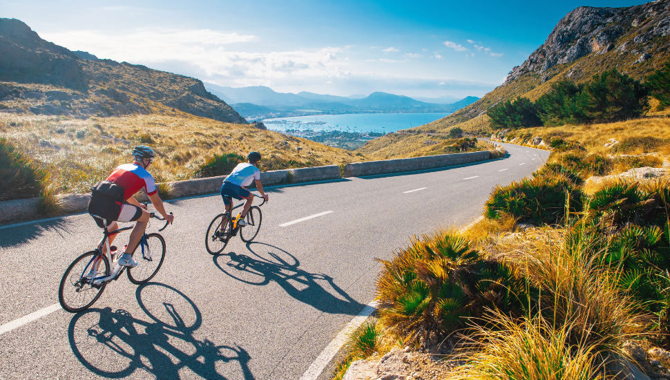 Cycling in Alcudia, Mallorca