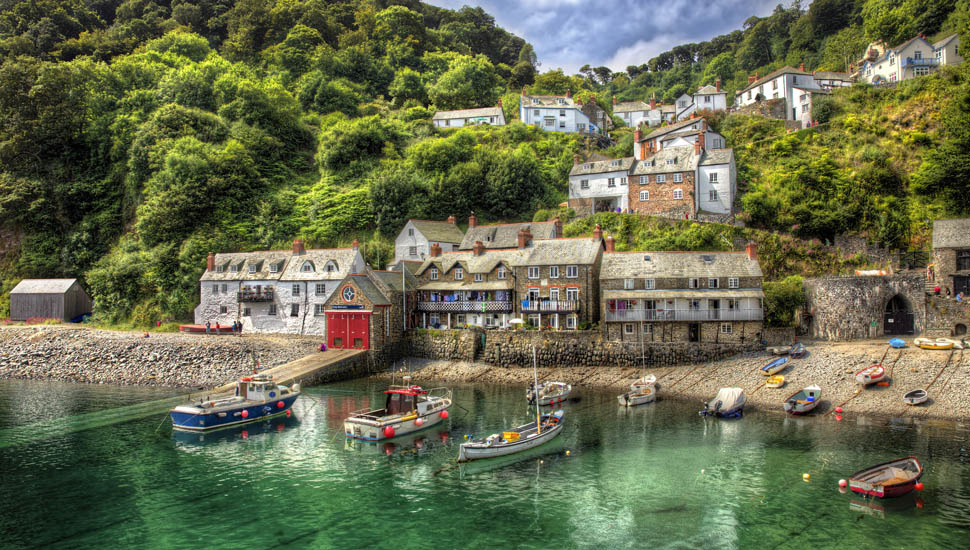 Fishing Village Clovelly Devon UK