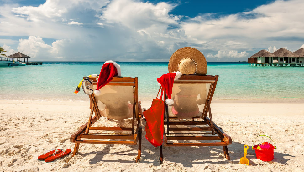 Christmas in The Maldives