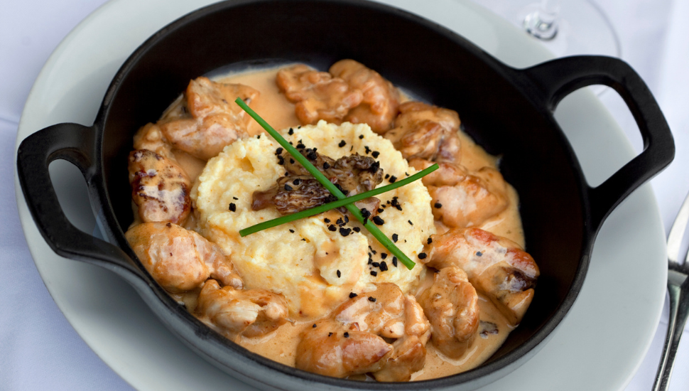 Croûte aux morilles