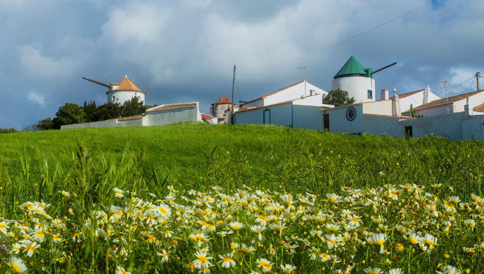 Windmills in Vila do Bispo, Algarve