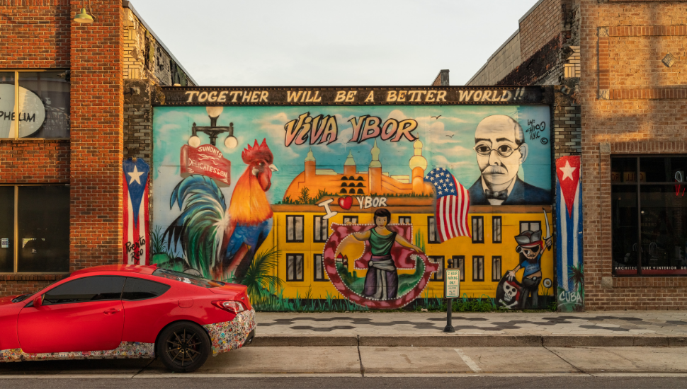 Street Art in Ybor City, Florida