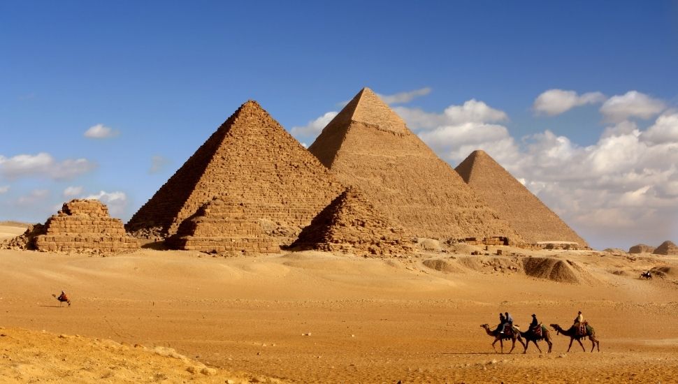 Pyramids of Giza, Cairo, Egypt