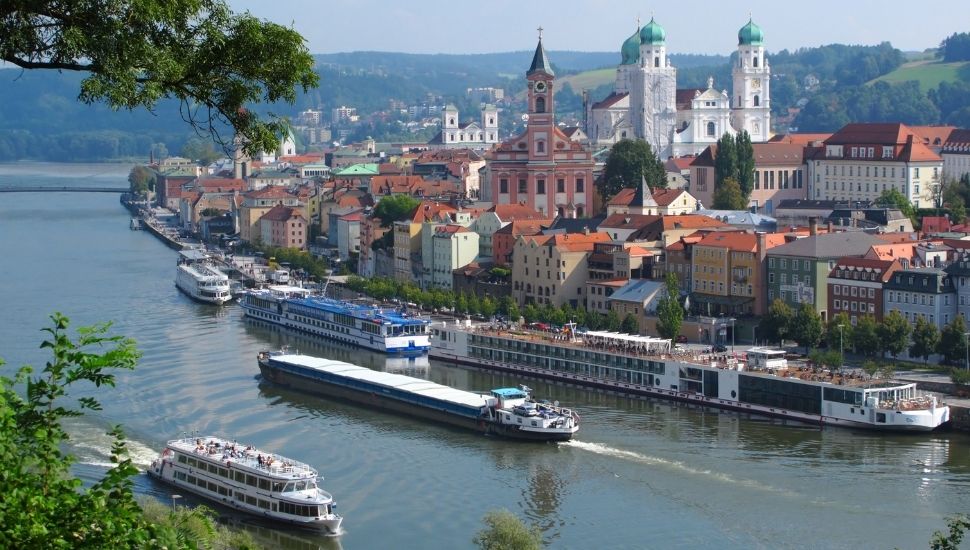 Passau, City of Three Rivers, Bavaria, Germany