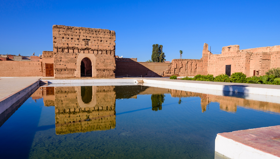 El Badi Palace in Marrakech medina