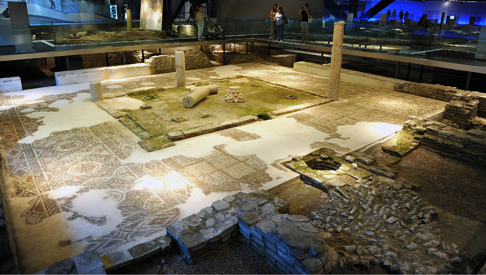 Antiquarium in Seville, Spain 