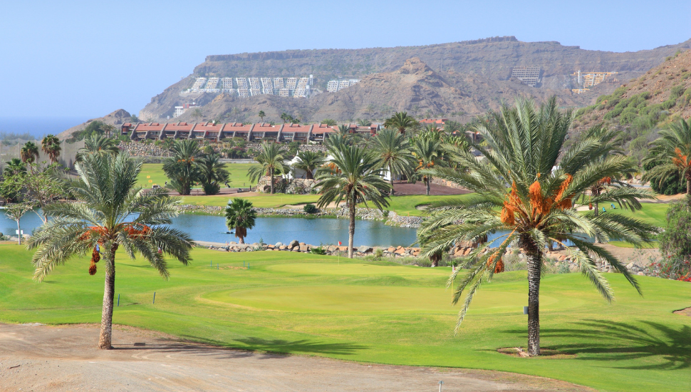 Golf Course in Gran Canaria, Spain