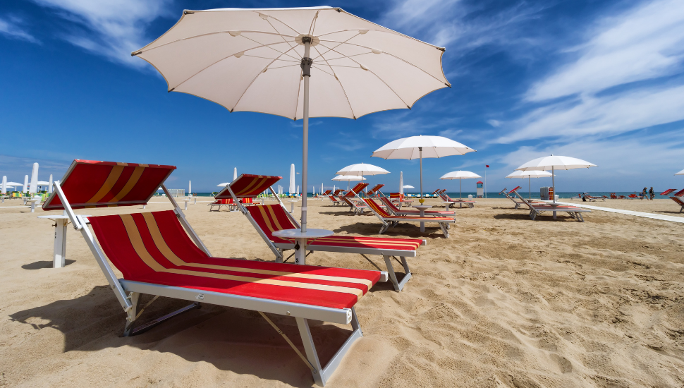 Rimini Beach, Italy