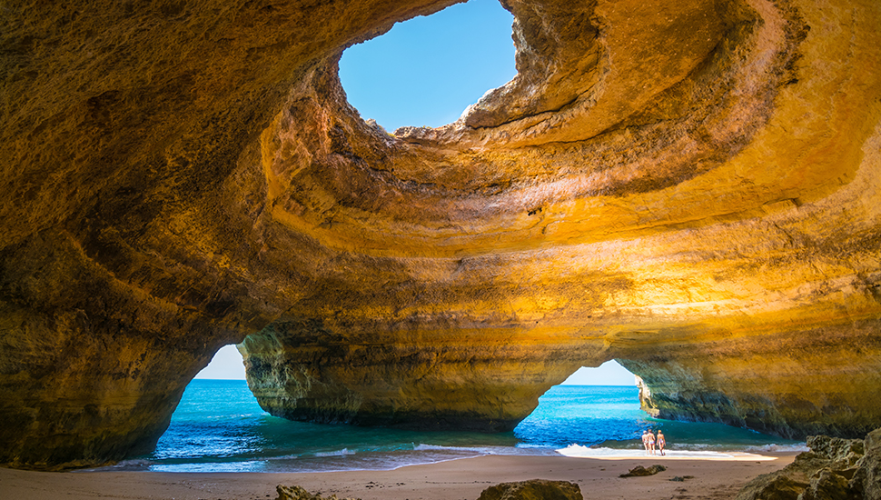 Cave in the algarve