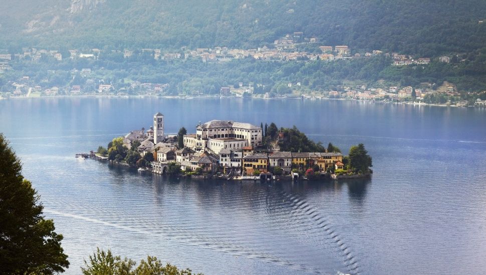 Orta San Giulio island, Italy