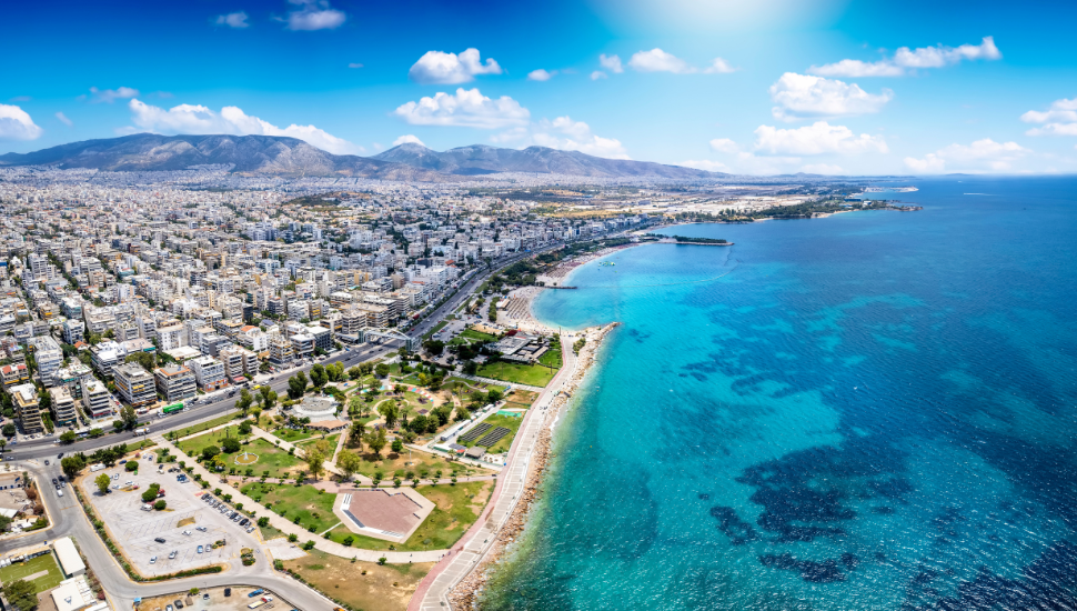 Kalamaki area of Athens, Greece