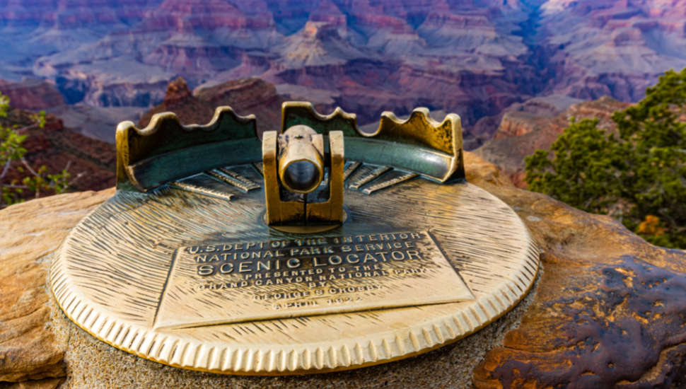 Grand Canyon Scenic Locater
