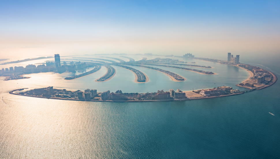 Palm Jumeirah in Dubai