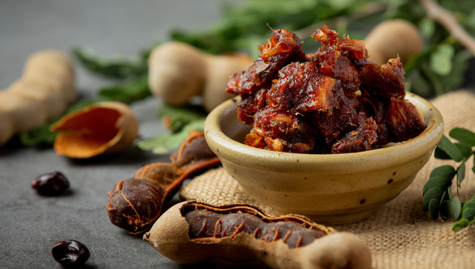 Fresh tamarind, popular in Asian cuisine