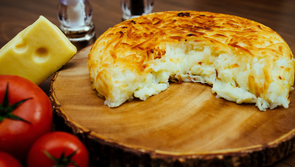 Swiss Cheesy Potato Rosti