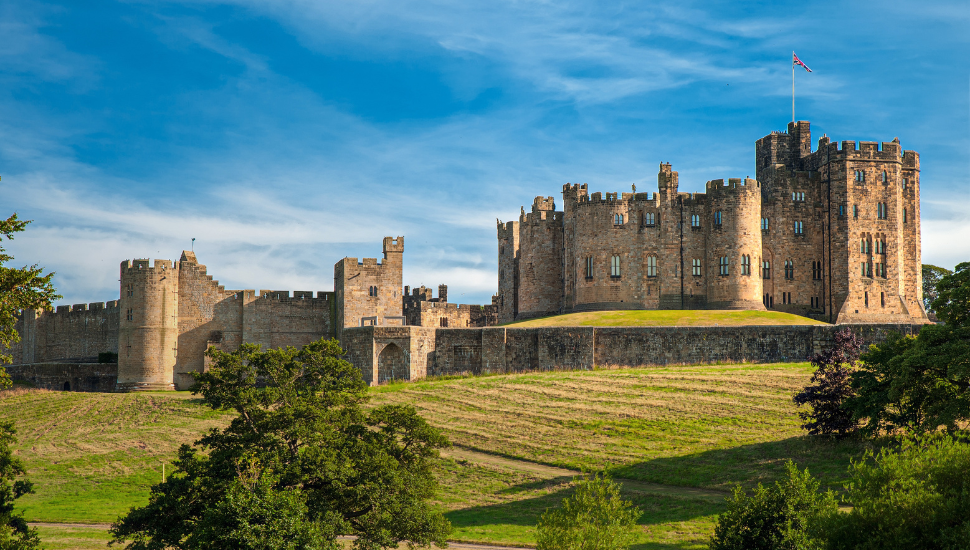 Alnwick Castle, Northumberland, England