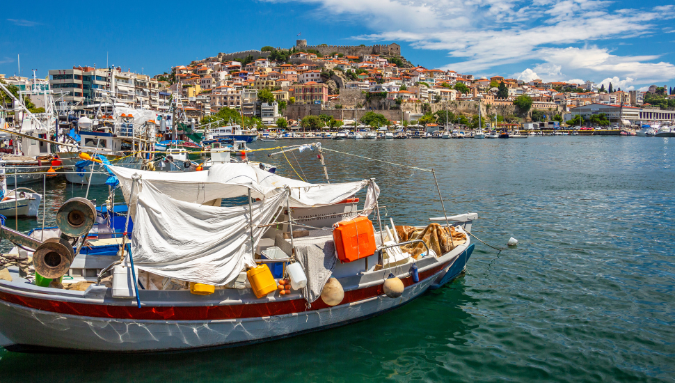 Port of Kavala, Northern Greece