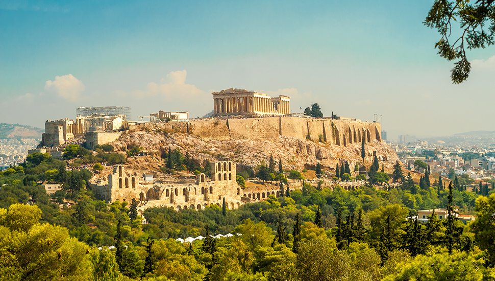 The Acropolis in athens