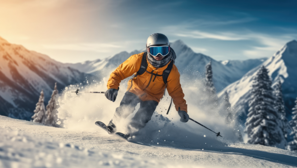 French skiing holiday