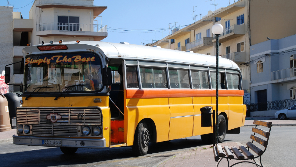 Getting around Malta: Malta bus service