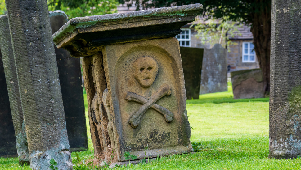 Eyam Plague Village, Derbyshire, England