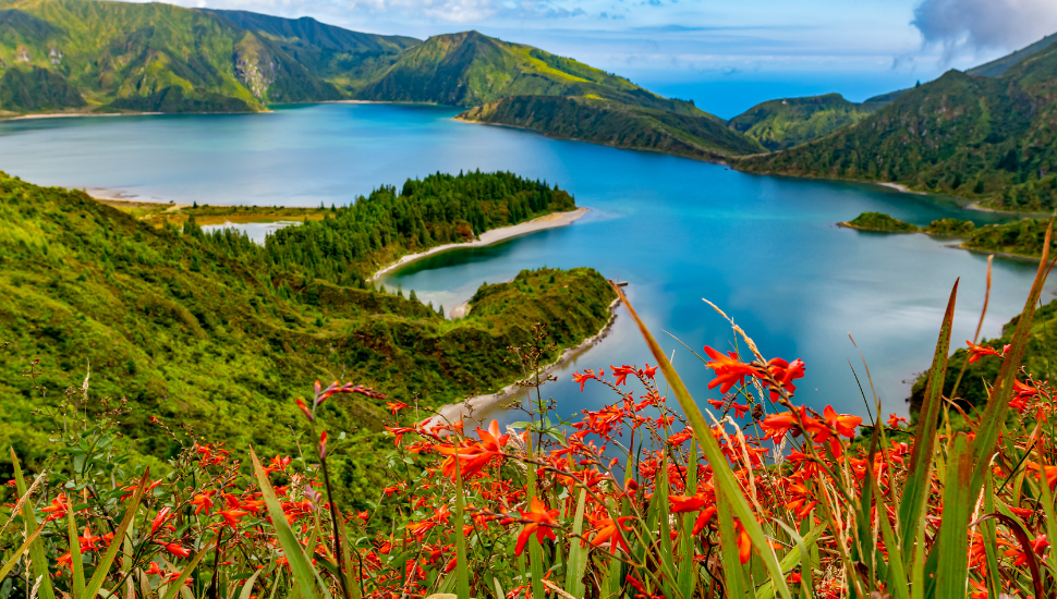 "Lagoa do Fogo" in São Miguel Island, Azores