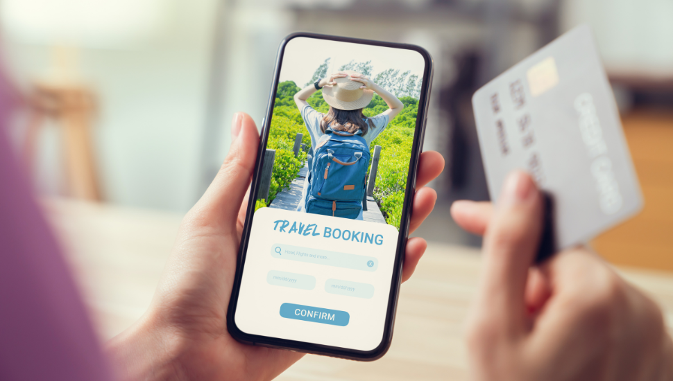 Booking a holiday