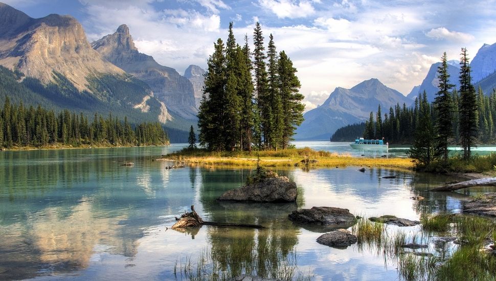 Spirit Island, Maligne Lake, Jasper National Park