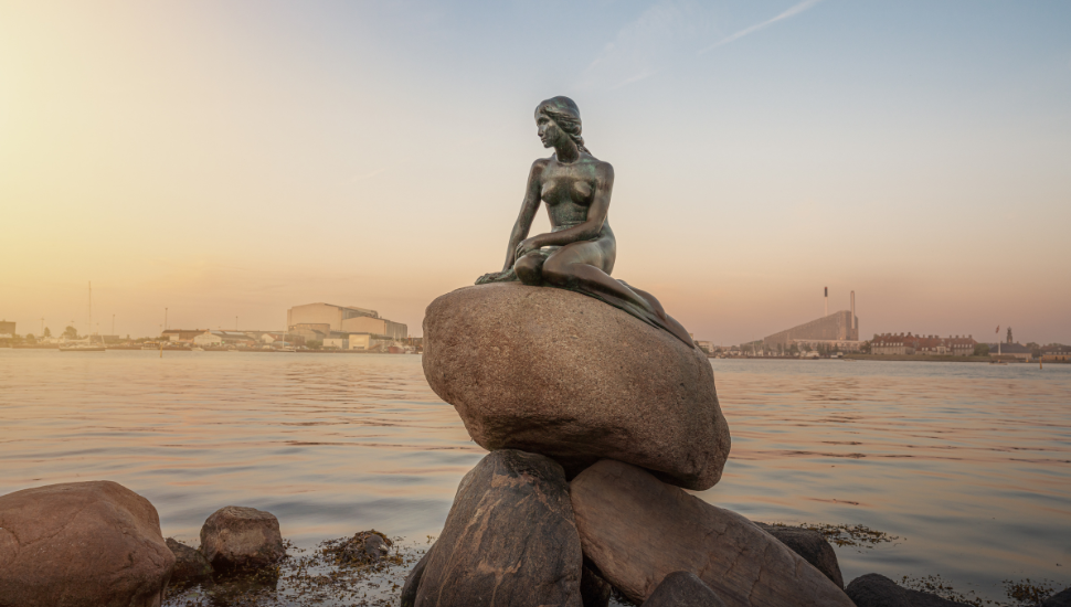 The Little Mermaid statue, Copenhagen