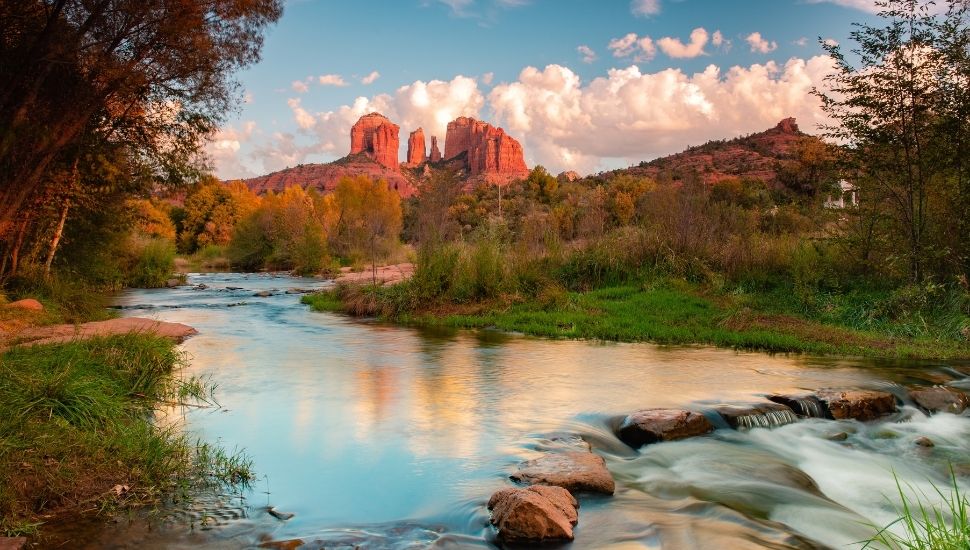 Cathedral Rock at Red Rock Crossing, Sedona, Arizona