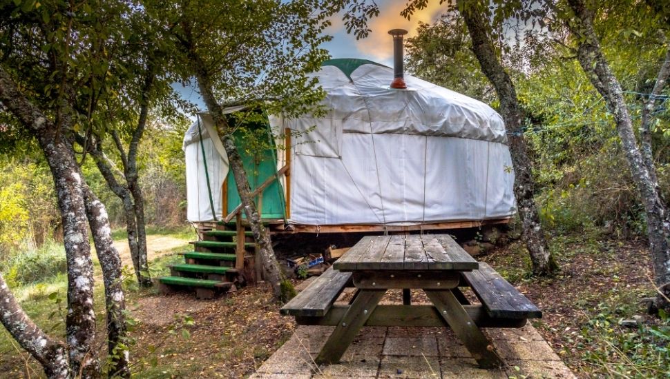 Traditional Mongolian Yurt