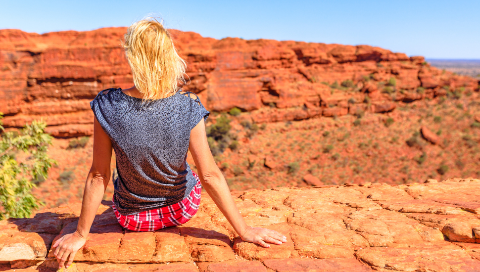 Kings Canyon in Watarrka National Park, Australia