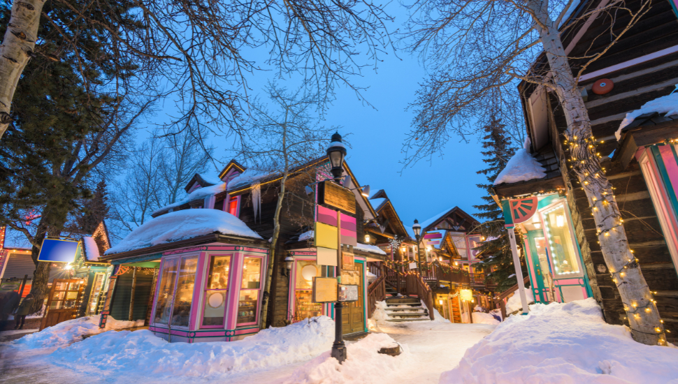 Downtown Breckenridge, Colorado, USA