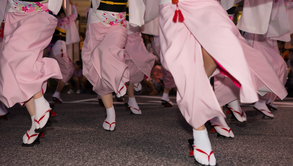 Awa Odori in Japan