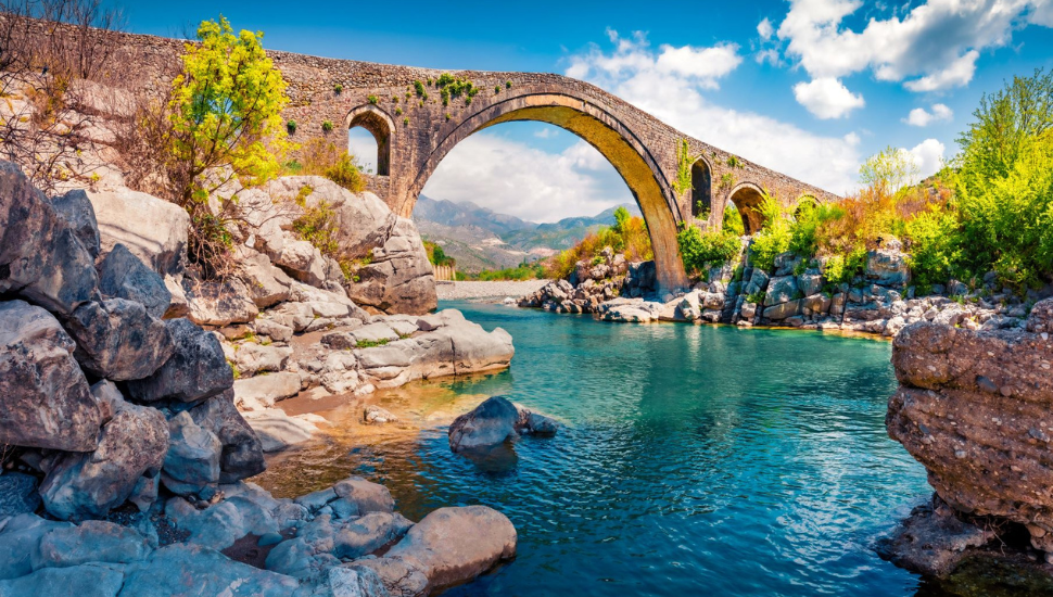Mesi Bridge, Albania